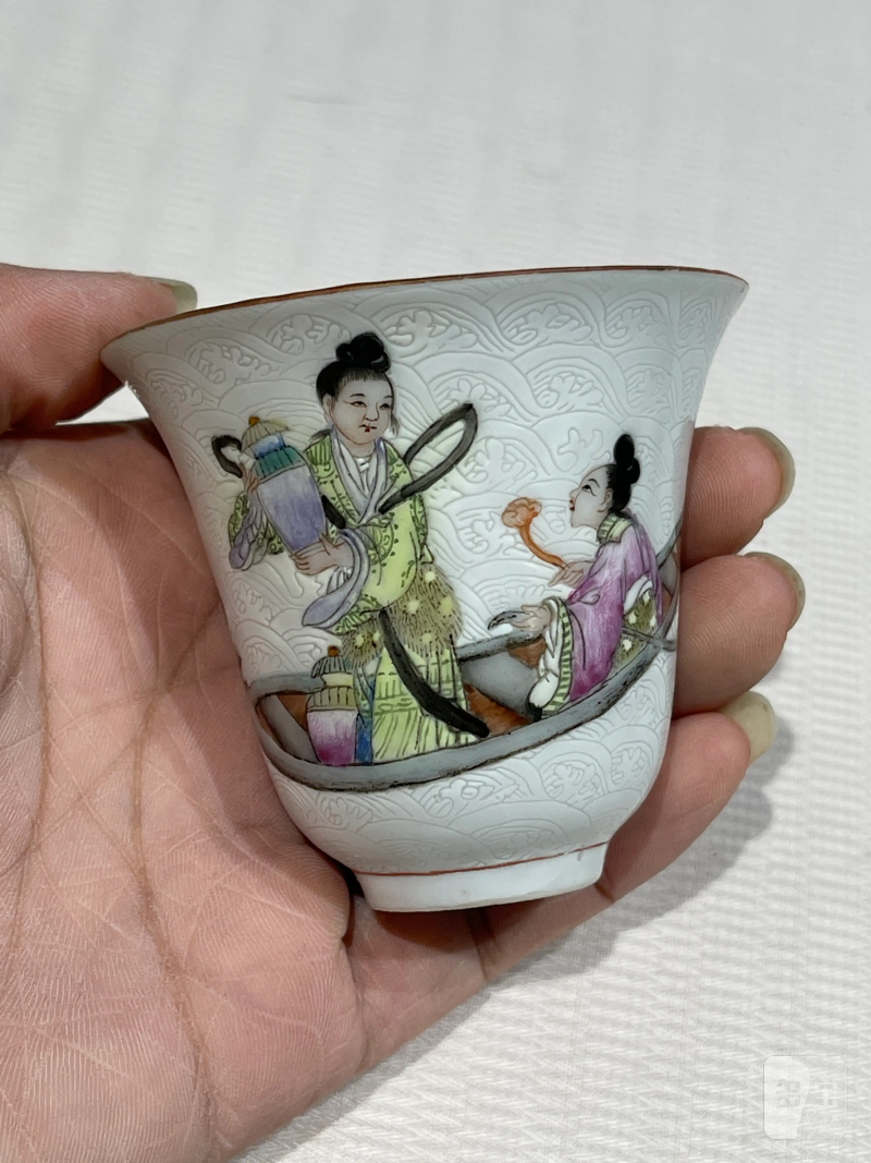 清代 粉彩瓷器一组十九件 - 图26